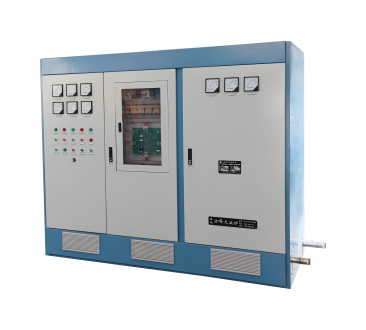 中頻爐，中頻電爐電源的特點(diǎn)：（洛陽萬峰工業(yè)爐）